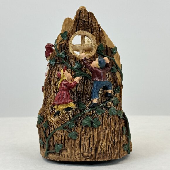 Vintage 1995 House of Lloyd Santa's Workshop Music Box Silent Night 5.5" - Picture 5 of 11